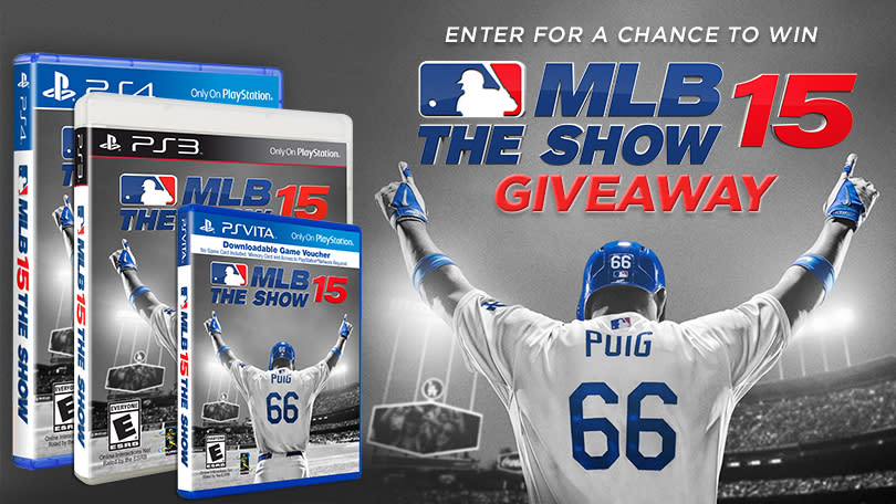 MLB 15: The Show Giveaway