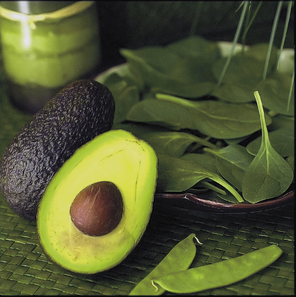 Green food such as avocados, snow peas and spinach, improve vision health and strengthen bones and teeth.  (Photo by Kim Kim Foster-Tobin/The State/Tribune News Service via Getty Images)