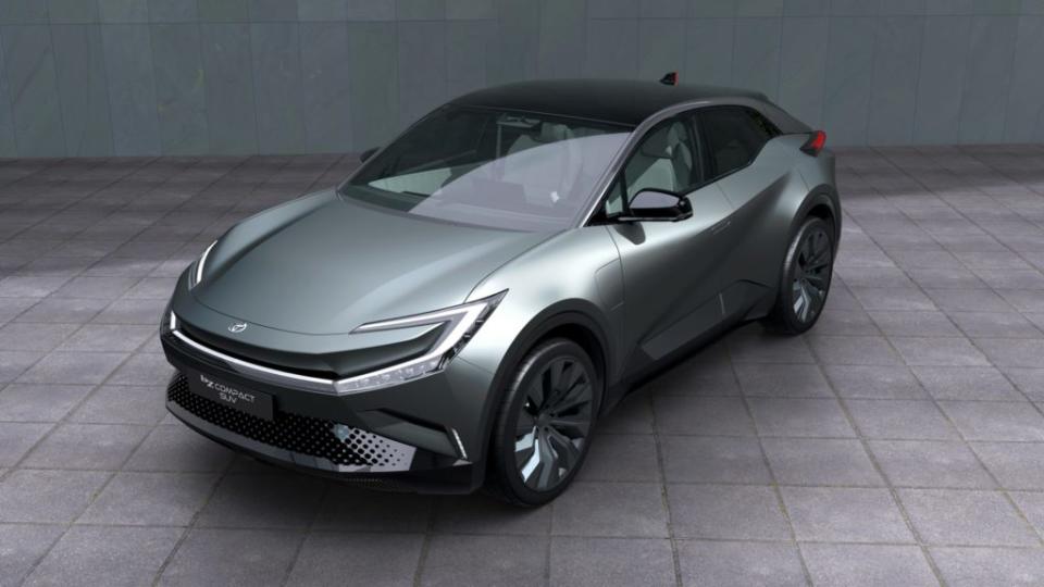 純電跨界休旅概念車bZ Compact SUV將首次於台灣亮相。(圖片來源/ Toyota)
