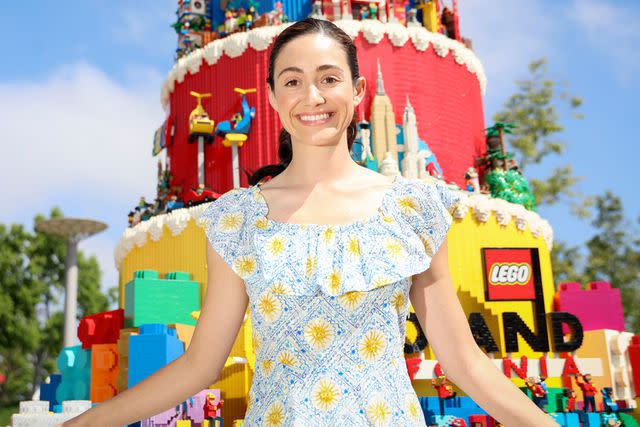 <p>Sandy Huffaker/Legoland</p> Emmy Rossum