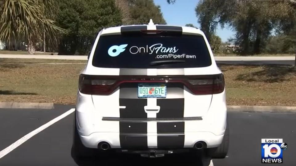 Florida Mom’s Only Fans Car Ad Gets Her Banned From Christian School