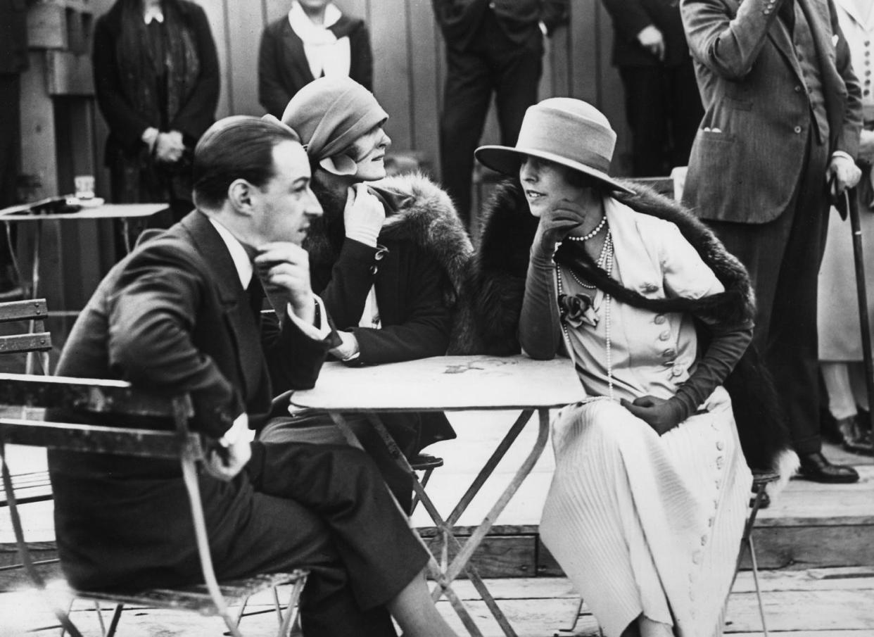 Spectators At The Olympic Polo Games (Bettmann Archive)