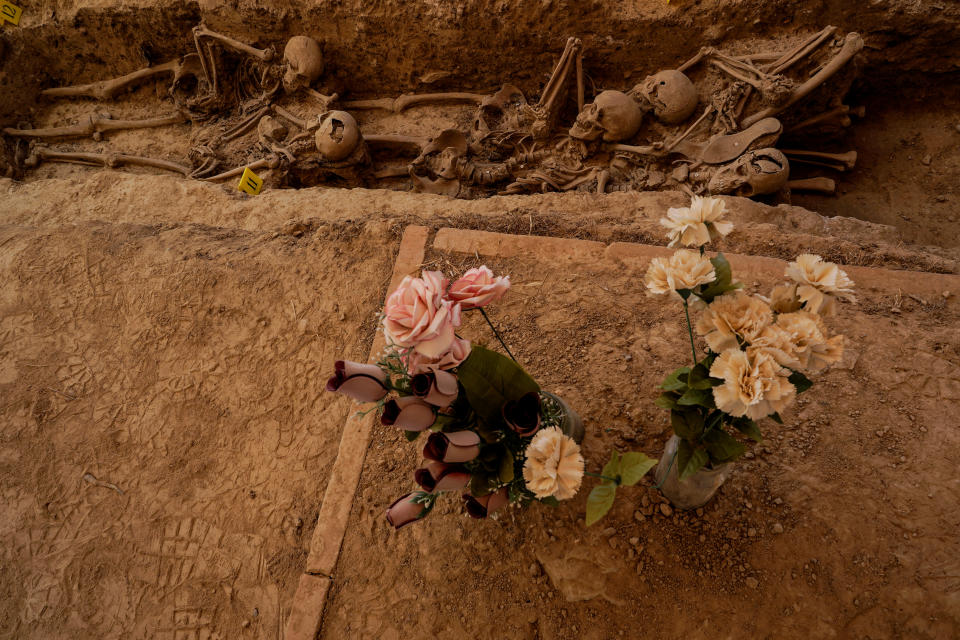 La exhumación en Huesca de 12 víctimas de la Guerra Civil