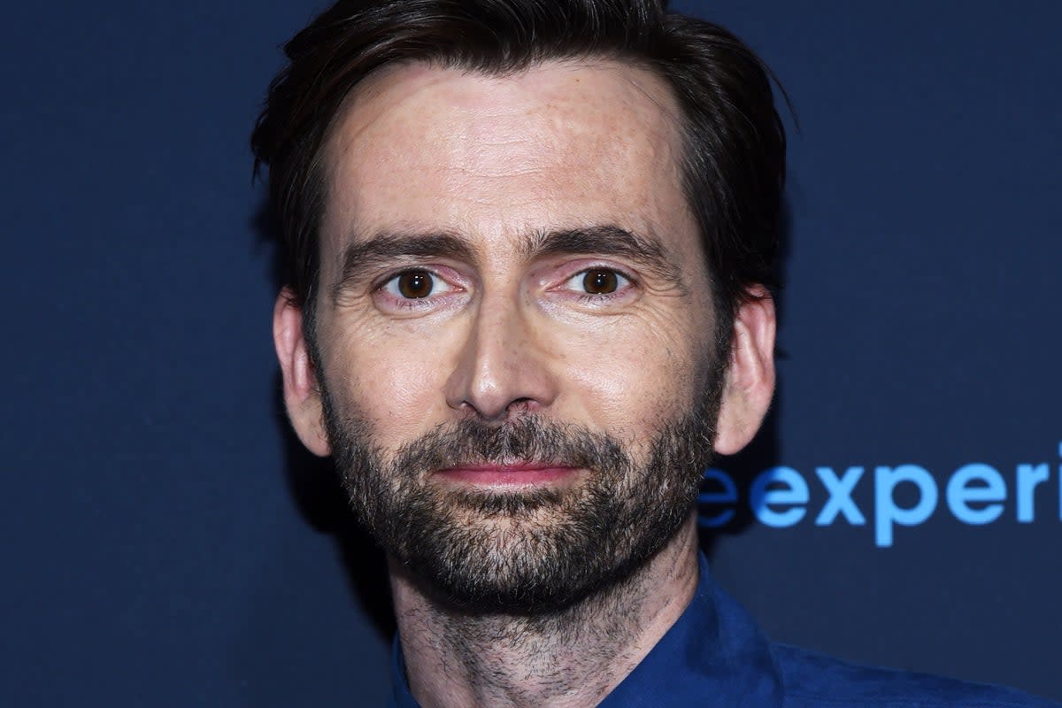 Actor David Tennant, who will this weekend be hosting the Baftas (Getty)