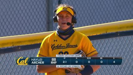 California's Haylei Archer says 'blood, sweat, and tears' leads to her passion on the mound