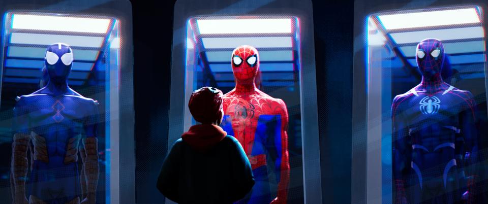 Miles Morales learns there is more than one Spider-Man, and -Woman, in "Spider-Man: Into the Spider-Verse."