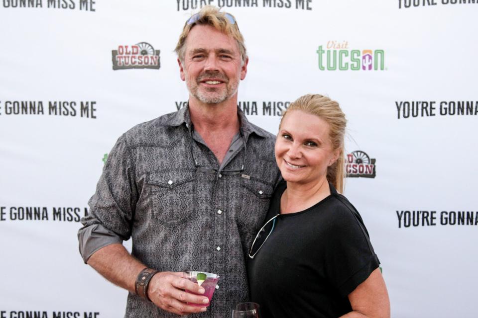 John Schneider and Alicia Allain