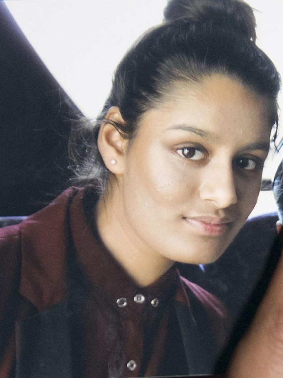 Shamima Begum left the UK in 2015 to join ISIS (File/PA) (PA Wire)