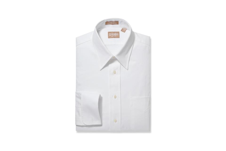 Gitman regular fit solid dress shirt (was $155, 33% off)