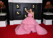 <p>Puede que Jhené Aiko no ganara ningún Grammy, pero se convirtió en una de las invitadas mejor vestidas de la 63 edición gracias a un espectacular Giambattista Valli. (Foto: Jay L. Clendenin / Los Angeles Times via Getty Images)</p> 