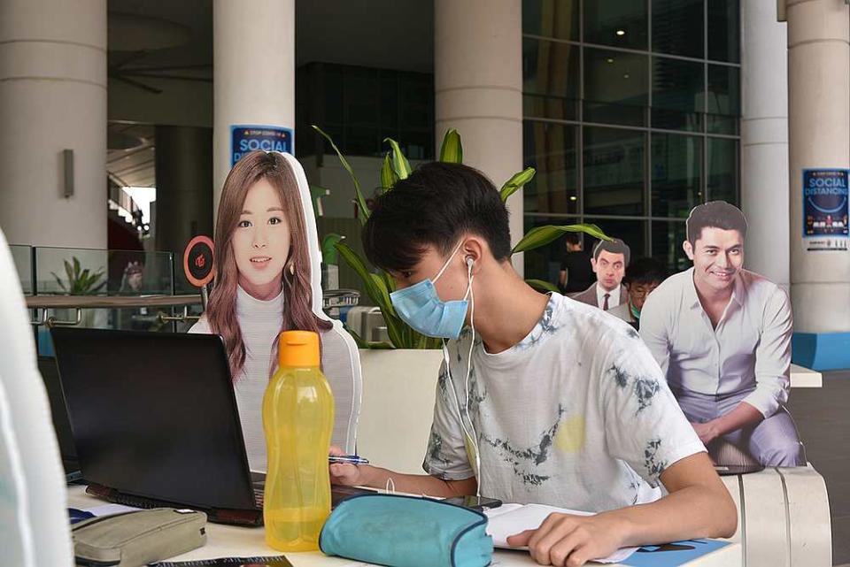 From K-pop stars to Hollywood heartthrobs, the celebrity cut-outs feature notable figures from various backgrounds. — Picture courtesy of Sunway University