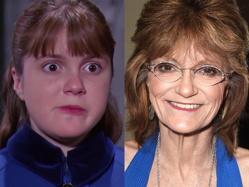 violet Beauregarde then and now