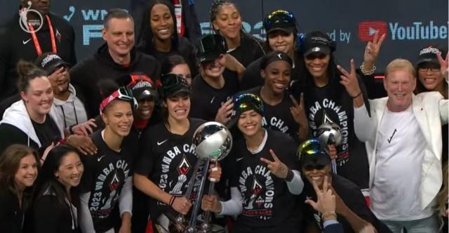 Las Vegas Aces are WNBA champs — again — after beating New York Liberty  70-69
