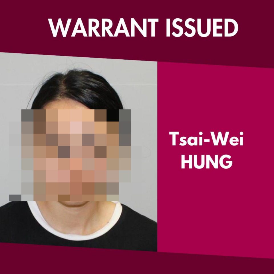 台女在澳洲被通緝，隨即被旅澳台灣人社團指證曾經燒車又燒房，劣跡一一曝光。   圖:翻攝自Eyewatch - Casey Police Service Area