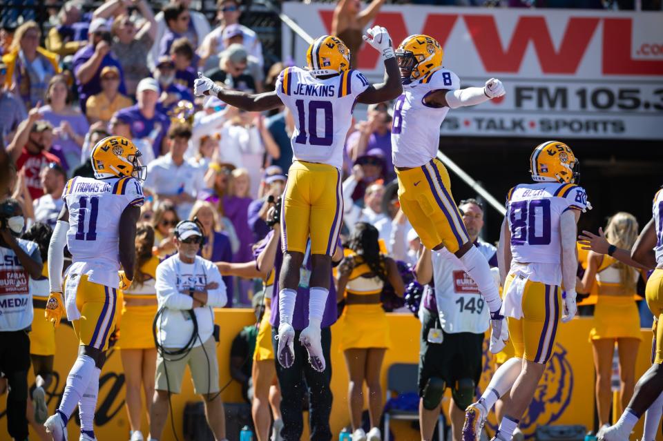 LSU closes the regular season against No. 14 Texas A&M on Saturday at Tiger Stadium. The Tigers are one win from bowl eligibility. 

2021-10-16-lsu-florida