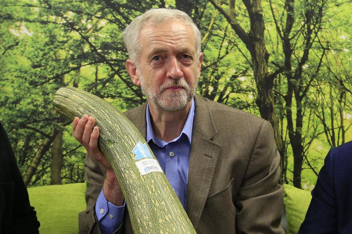 Vegetarian: Labour leader Jeremy Corbyn has said he wants to eat more vegan food: PA Archive/PA Images