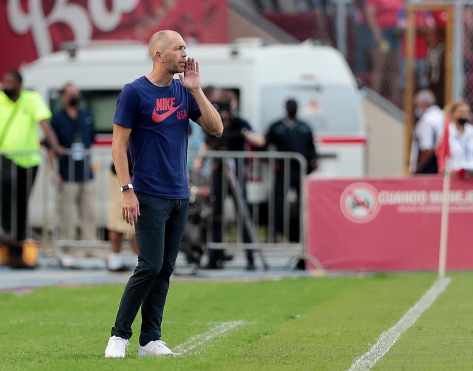 Gregg Berhalter got too cute in tinkering with his lineup against Panama, and it cost the USMNT in World Cup qualifying. (REUTERS/Erick Marciscano)