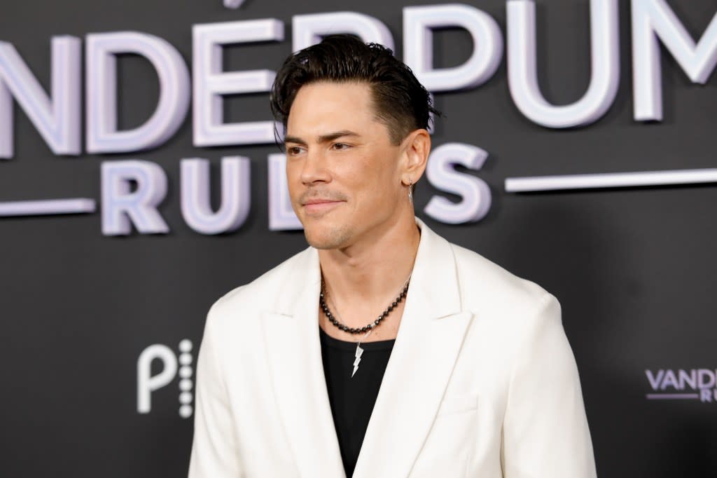 Tom Sandoval at the Vanderpump Rules Season 11 premiere