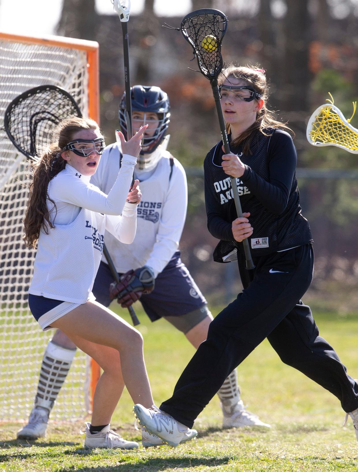 Southern’s Piper Murray. Lacey Township vs Southern Regional field hockey scrimmage.   
Lacey Township, NJ
Thursday, March 21, 2024