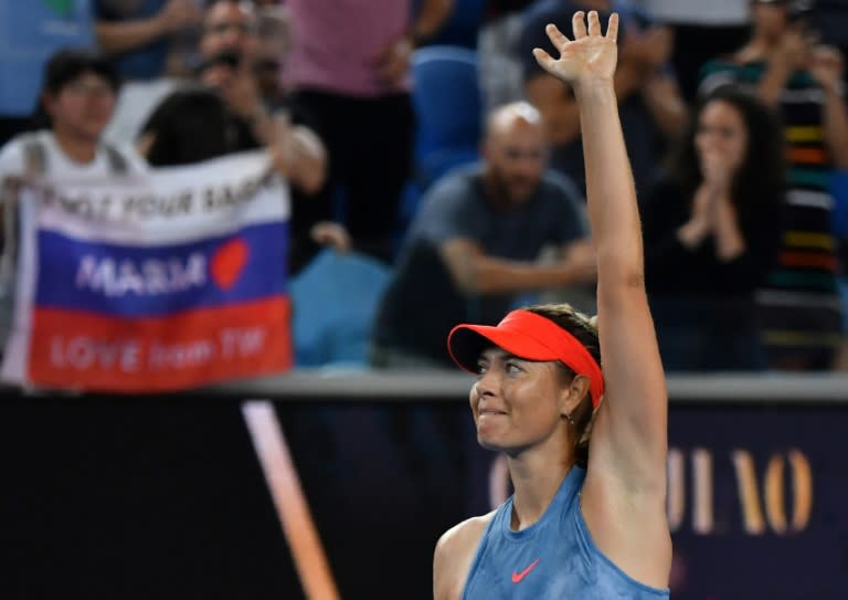 Maria Sharapova has dropped just three games in her opening two matches