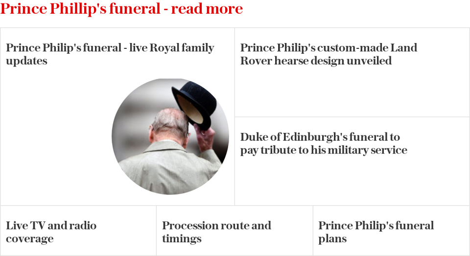 Prince Philip: his funeral