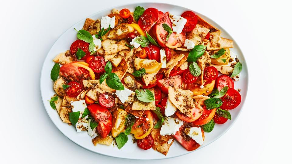 Fancy and Beautiful Tomato Salad