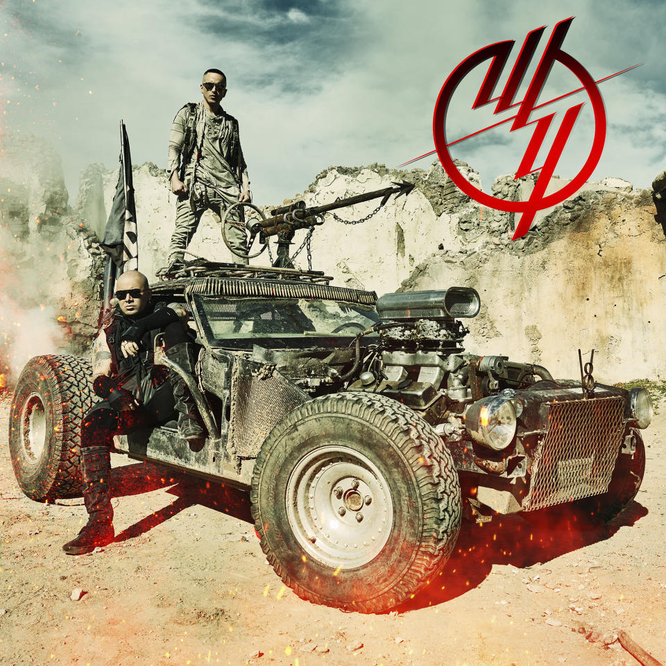 En esta imagen proporcionada por Sony Music, Latin la portada de "La última misión" de Wisin & Yandel. (Sony Music Latin vía AP)