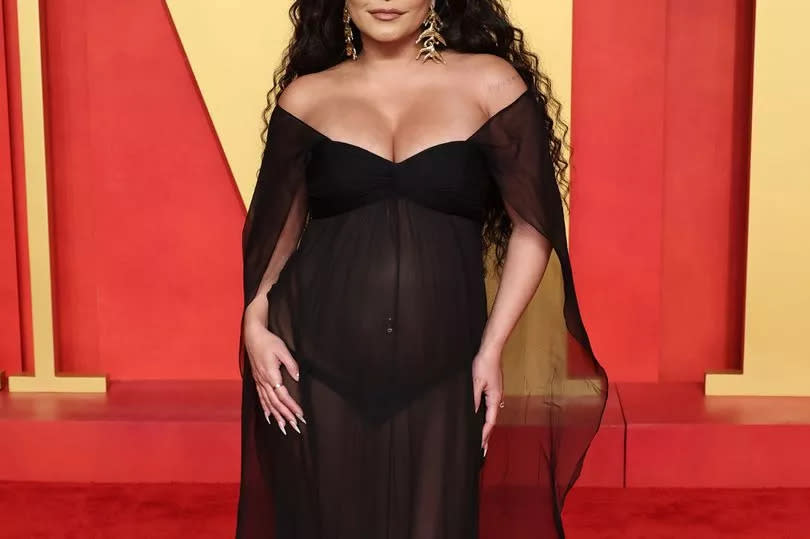 Vanessa Hudgens on the red carpet at the Oscars 2024