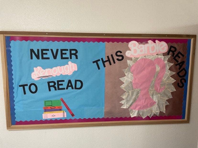 Beatrice Bunnell, an officer for the National English Honors Society at Booker T. Washington High School, planned to incorporate banned books into this year's bulletin board as a way to promote literacy. This plan was denied, forcing her to take a different direction.