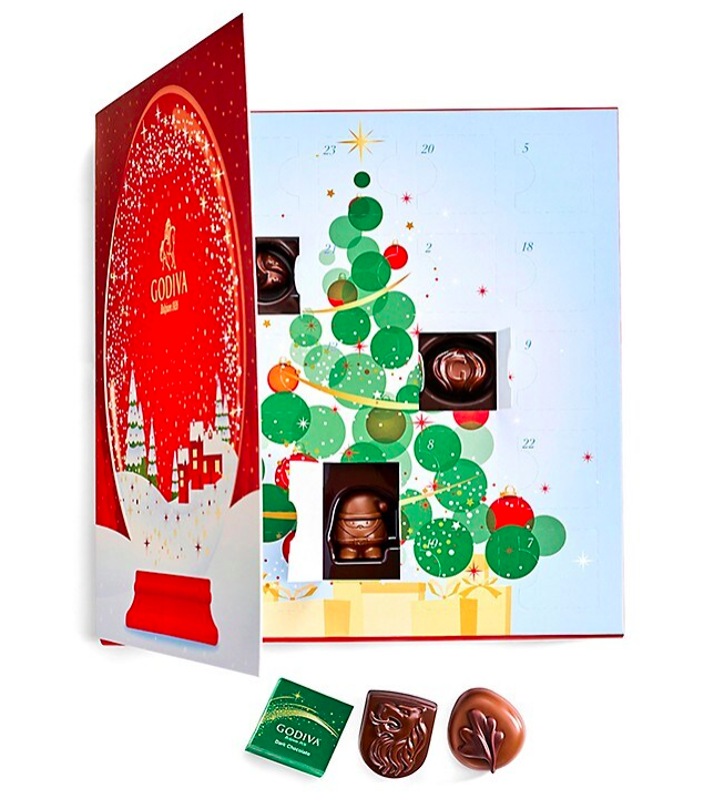 Godiva Holiday 24-Piece Advent Calendar (Photo via The Bay)