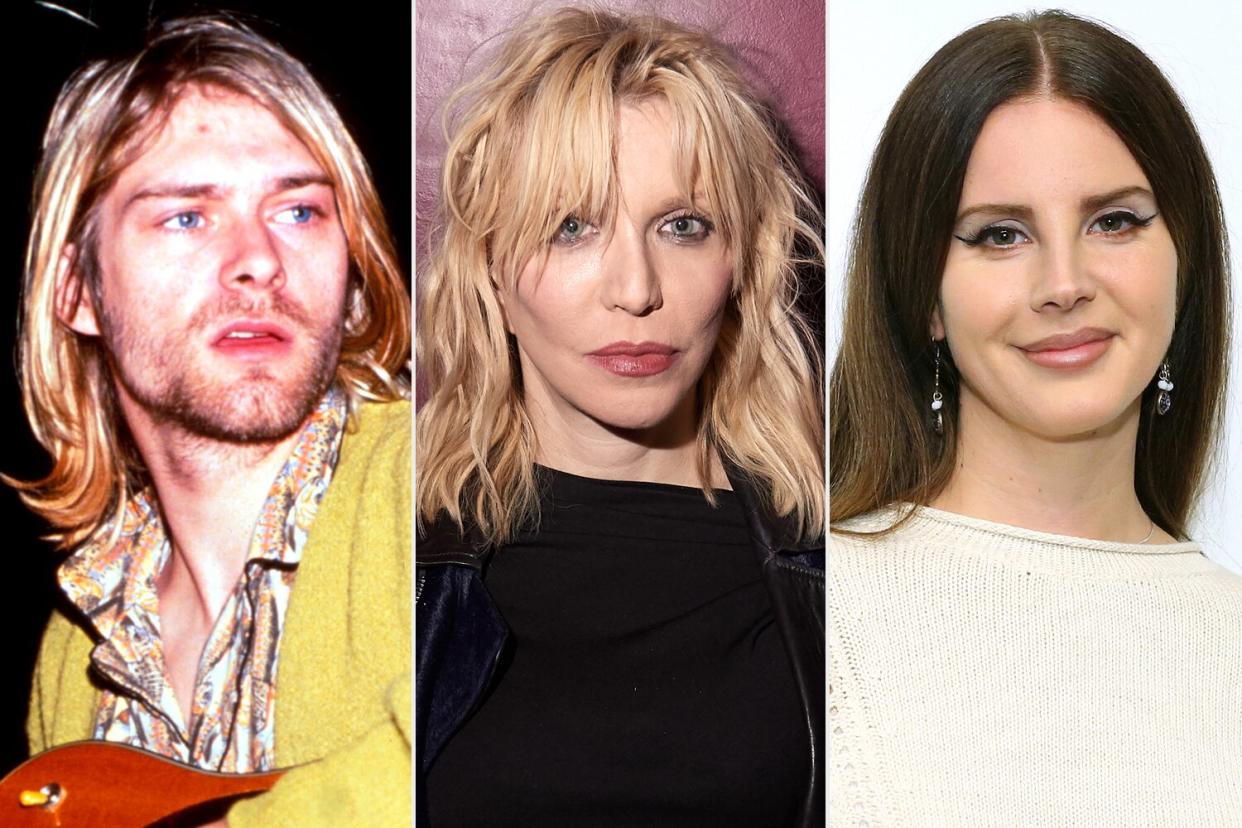 Kurt Cobain, Courtney Love, Lana Del Rey