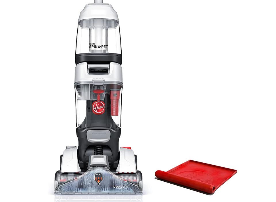 Hoover is a brand name you can trust. With this top-quality carpet-cleaner, remove stress and troublesome stains
