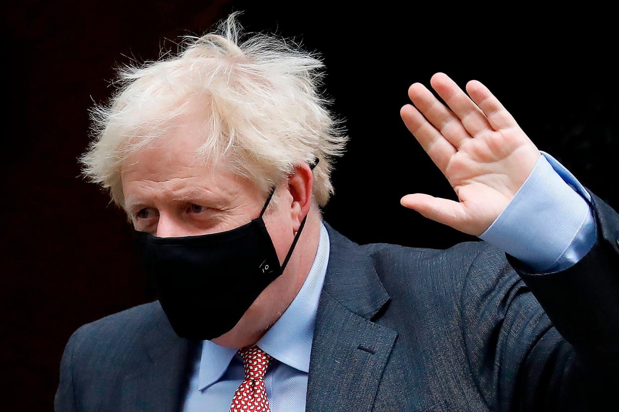 Johnson to meet EU Leader, as SNP MP faces calls to quit (AFP via Getty Images)