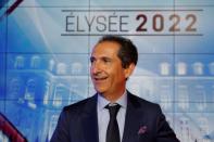 FILE PHOTO: Patrick Drahi, Franco-Israeli businessman and founder of cable and mobile telecoms company Altice Group attends the inauguration of the Altice Campus in Paris