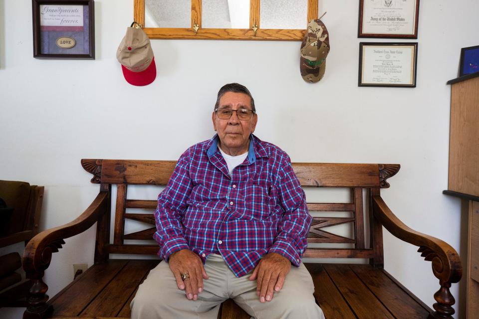 Josue "George" Garza started teaching fifth grade at Robb Elementary School in 1965. He fought against social injustice in Uvalde's educational system, and he later became a school board member and mayor.