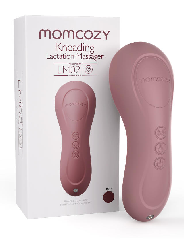 Momcozy's Kneading Lactation Massager clears the way for a