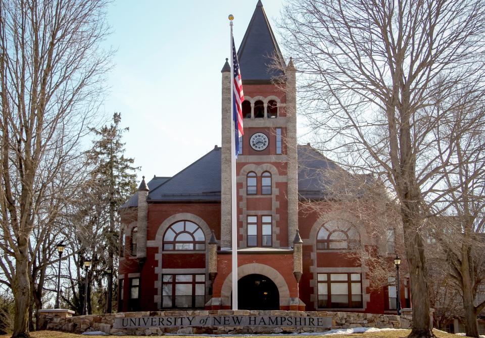 Thompson Hall at the University of New Hampshire in Durham.