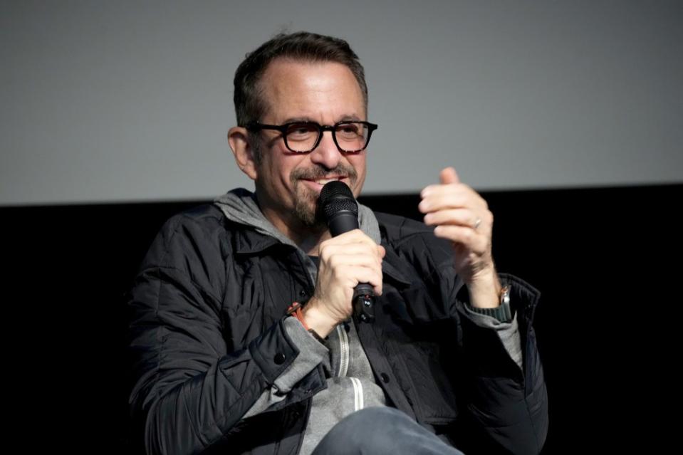 Andrew Jarecki speaks onstage during HBO’s “The Jinx: Part Two” Los Angeles advance screening on April 15. FilmMagic for HBO