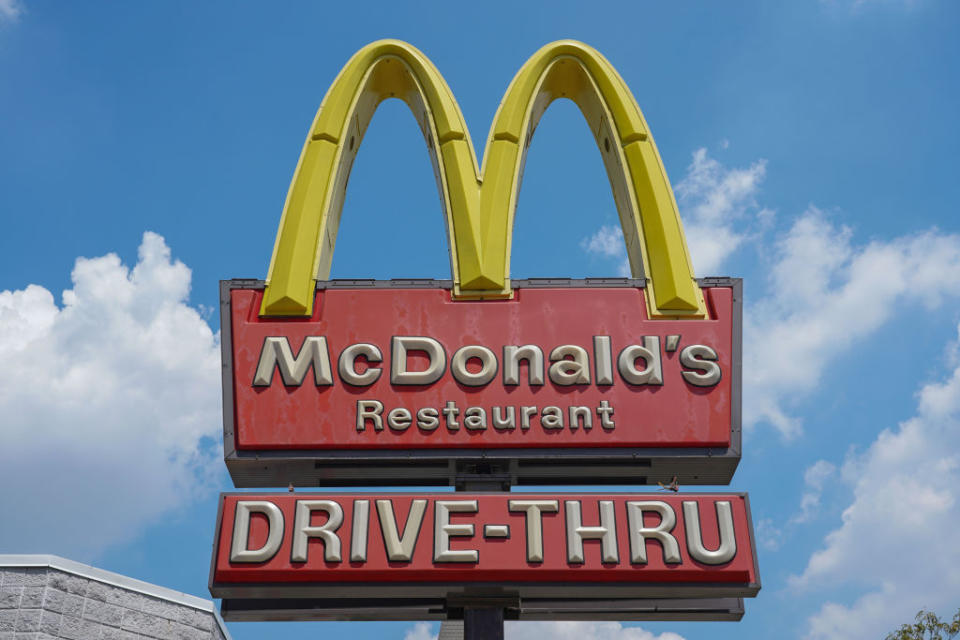 A view of McDonald's Restaurant in New York City. Source: Getty