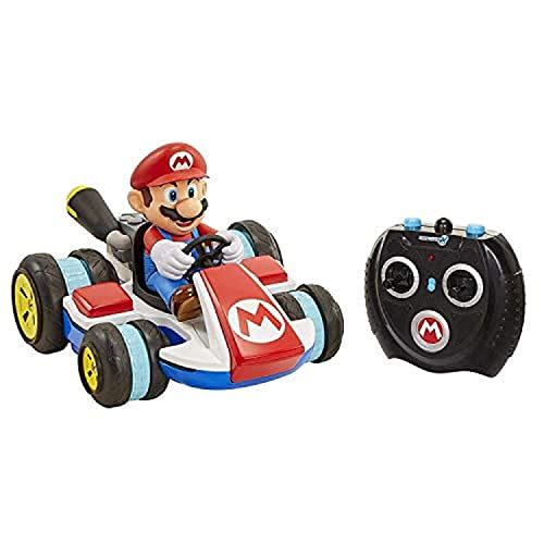 <p><strong>SUPER MARIO</strong></p><p>amazon.com</p><p><strong>$39.67</strong></p><p><a href="https://www.amazon.com/dp/B01CEY489S?tag=syn-yahoo-20&ascsubtag=%5Bartid%7C10048.g.42940257%5Bsrc%7Cyahoo-us" rel="nofollow noopener" target="_blank" data-ylk="slk:Shop Now;elm:context_link;itc:0;sec:content-canvas" class="link ">Shop Now</a></p><p>Naturally, this one was popular among those who are nostalgic about Mario and friends, or who never gave up playing Mario. Even if Mario wasn't one the biggest franchises of your generation, this RC offers an array of cool tricks from wheelies, spins, and drifts, to its "anti-gravity" mode, which makes it look as though the car is hovering.</p><p>Its remote has an impressive 100-foot range, and its durability also seems to be solid as parents reported it holding up well to being sent off ramps and smashed into walls. </p><p>One point that was noted in testing was that it comes with a cord connecting the car to the remote control and "demonstration batteries" (the ones that make it possible to try a toy in a store by pushing a button through the packaging). So be sure to disconnect the cord and replace the batteries with the required AA (not included) before use. </p>