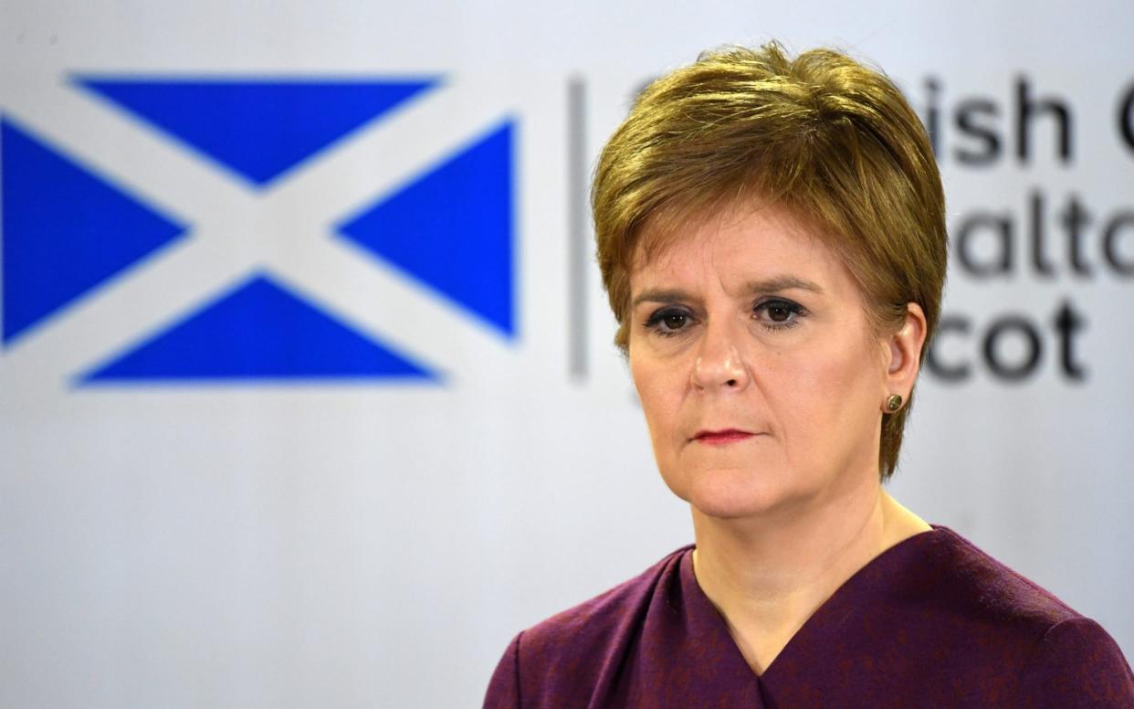 Nicola Sturgeon said the figures were a 'headlien we've longed to see' - Getty Images Europe