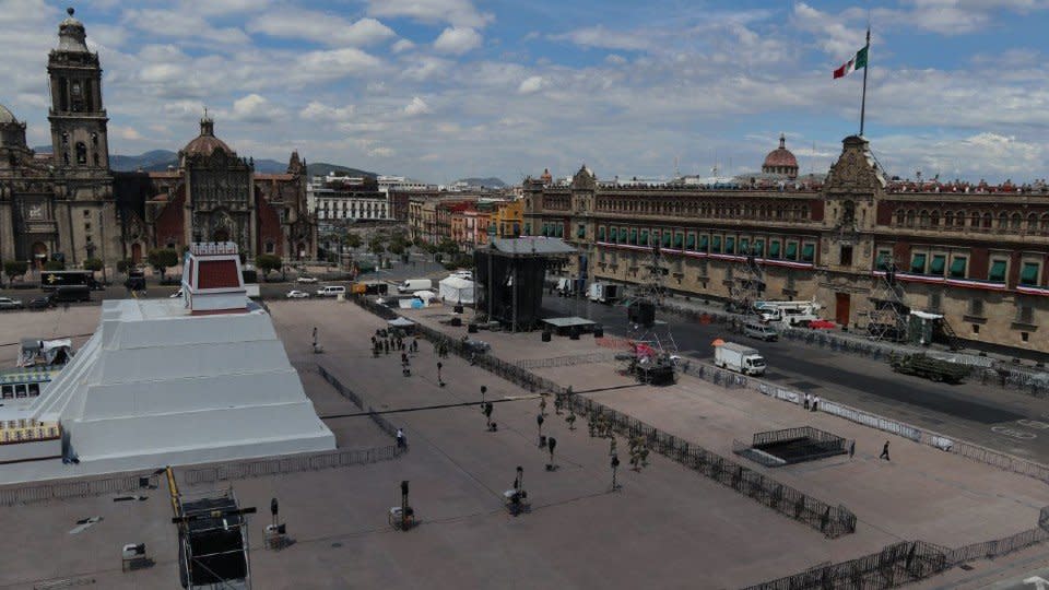 Calles cerradas por fiestas patrias y operación del Metro y Metrobús