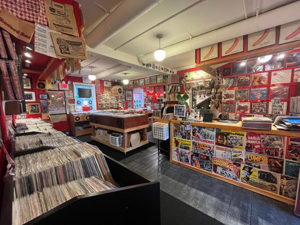 Hours can be lost browsing inside Leesburg’s incredible DIG Records & Vintage (DIG Records & Vintage)