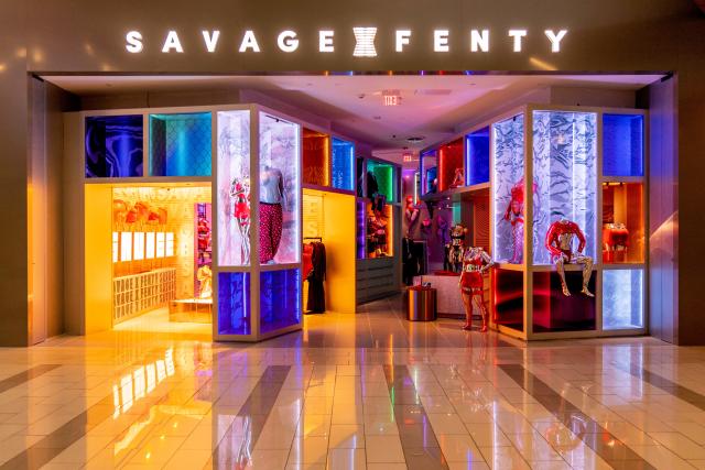 Rihanna, A$AP Rocky Surprise Shoppers at Savage X Fenty Store in L.A.