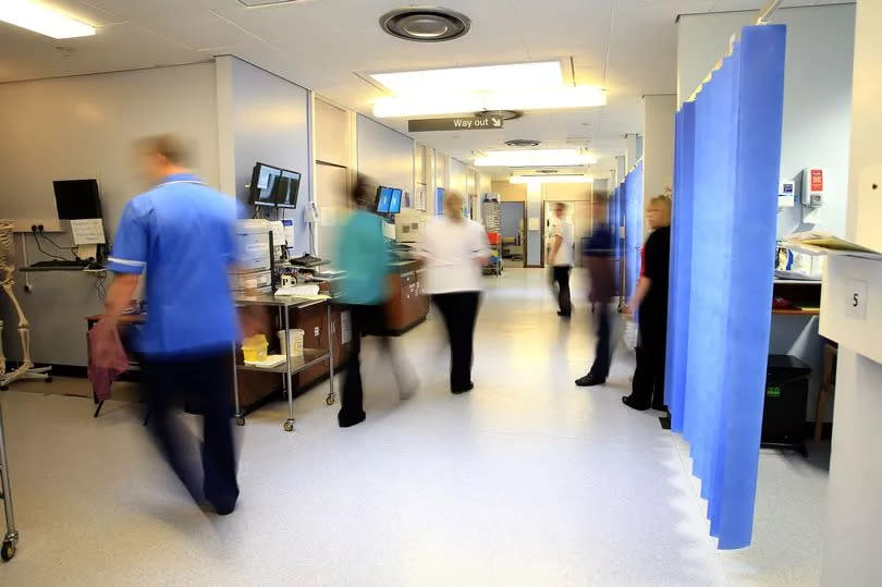 Hundreds of people are stuck in hospital with no care in place for them to leave -Credit:PA