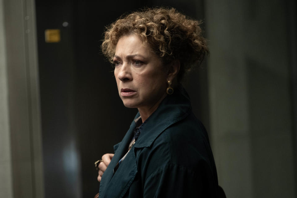 Hartswood Films for

ITV AND ITVX


DOUGLAS IS CANCELLED
Episode 1

Pictured:ALEX KINGSTON as Sheila.

This image is under copyright and can only be reproduced for editorial purposes in your print or online publication. This image cannot be syndicated to any other third party.
Copyright ITV


For further information please contact:
Patrick.smith@itv.com 07909906963

                 