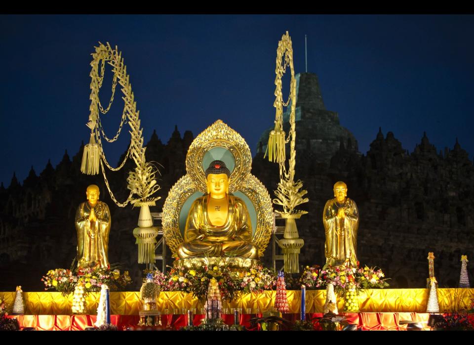 This is a Mahayana Buddhist festival marking the anniversary of the Buddha's death. 