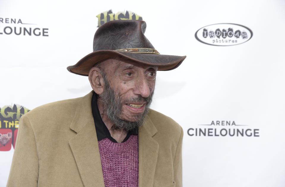 HOLLYWOOD, CALIFORNIA - APRIL 19: Actor Sid Haig attends a screening of Indican Pictures' "High On The Hog" at Arena Cinelounge on April 19, 2019 in Hollywood, California. (Photo by Michael Tullberg/Getty Images)