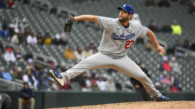 Kershaw Ks 13 in 7 perfect innings, Clayton Kershaw fired 13 Ks in 7  perfect innings in his 2022 debut., By MLB