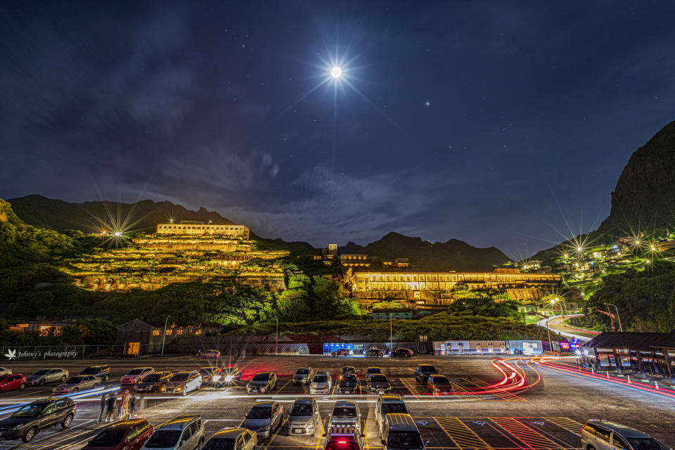 瑞芳十三層遺址點燈。 圖：新北觀旅局／提供